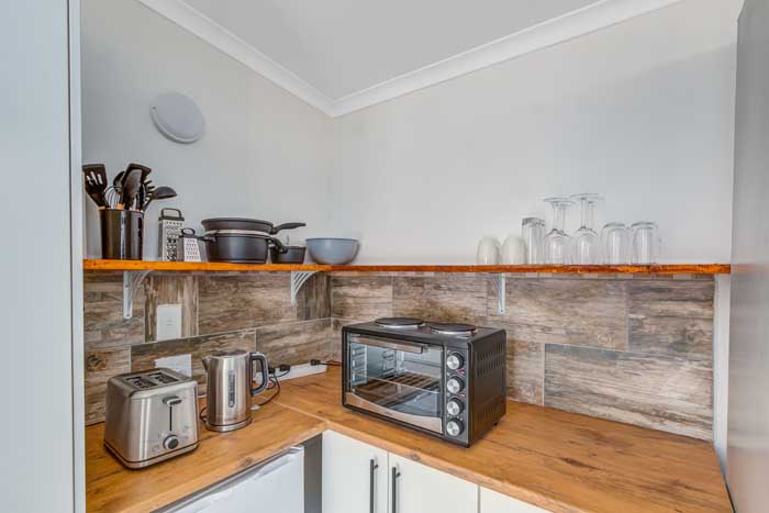 43 Adderley Self Catering deck with mountain views